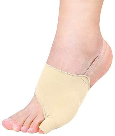DOACT Small Toe Bunion Corrector Sleeve for Bunion Protector Bunion Pain Relief with Soft Silicone Gel Pads for Women and Men, Pinky Toe Separators Tailors Corrector Valgus Hammer Toes 1 Pair