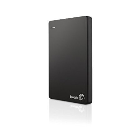 Seagate Backup Plus Slim 1TB Portable External Hard Drive with Mobile Device Backup USB 3.0 (Black) STDR1000100-(Certified Refurbished)