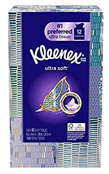 Ultra 12 Boxes - Facial Tissue