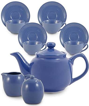 Amsterdam Tea Set - 6 Cup - Cadet Blue