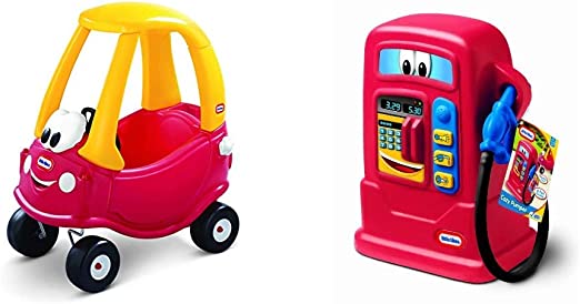 Little Tikes Cozy Coupe and Cozy Pumper - Bundle