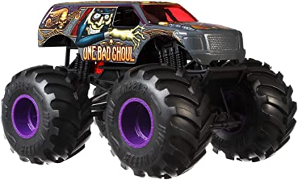 Hot Wheels Monster Trucks 1:24 ONE Bad Ghoul Vehicle