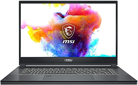 MSI Creator 15 A10SGS-040 15.6" 4K Ultra HD VR-Ready Gaming Notebook Computer, Intel Core i7-10875H 2.3GHz, 32GB RAM, 2TB SSD, NVIDIA GeForce RTX 2080 Super Max-Q 8GB, Windows 10 Pro