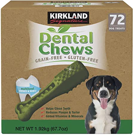 Kirkland dog store dental chews reviews