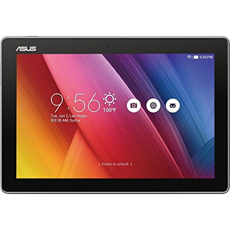 ASUS ZenPad 10.1", 2GB RAM, 64GB eMMC, 2MP Front / 5MP Rear Camera, Android 6.0, Tablet, Dark Gray (Z300M-C2-GR)