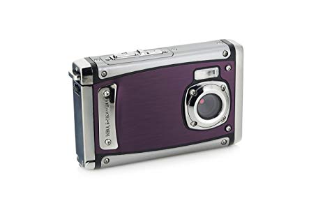 Bell Howell WP20-P Splash3 20 Mega Pixels Waterproof Underwater Digital Camera with Full 1080p HD Video, 2.4" LCD & 8X Digital Zoom, Purple