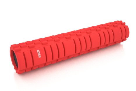 Master of Muscle Unisex Foam Roller for Revolutionary Muscle Massage for Physical Therapy & Exercise with E-Book Instructions, 24 by 5- Inch.