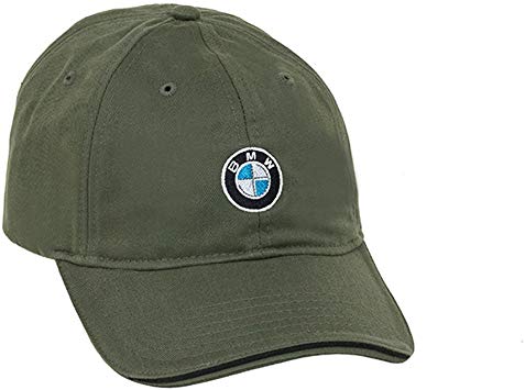 BMW Recycled Brushed Twill Cap - Olive