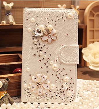 iPhone 6 Plus Case,iphone 6s plus case,Luxury 3D Bling iphone 6 Plus [5.5] Crystal Rhinestone Wallet Leather Purse Flip Card Pouch Stand Cover Case for iphone 6 Plus/6s Plus