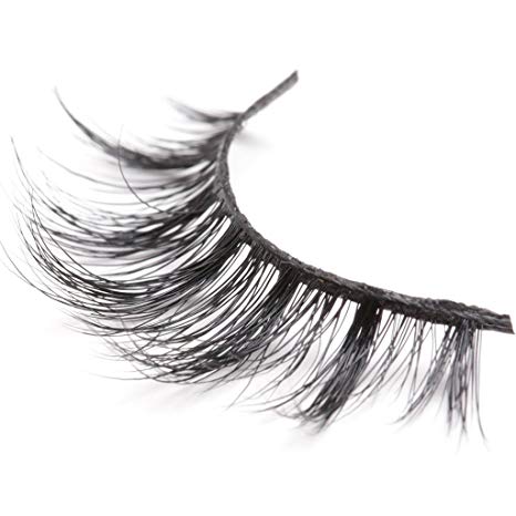 Arimika Handmade 3D Mink Fake Eyelashes-Reusable With Sturdy Flexible Band,Lightweight Natural Look,Cruelty Free