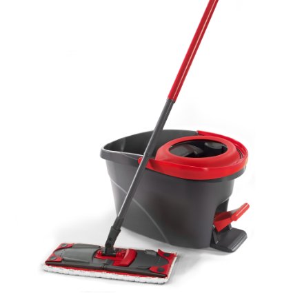 O-Cedar Deep Cleaning Microfiber Flat Mop & Bucket