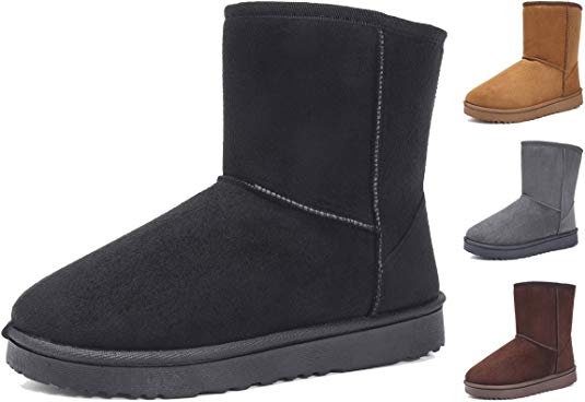 KAIDER Winter Ankle Snow Boots for Women
