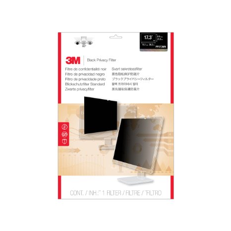 3M Privacy Filter for Widescreen Laptop 173 PF173W9