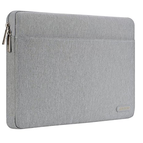 Mosiso Laptop Sleeve, Polyester Case Bag Cover for 12.9 iPad Pro / 13.3 Inch Laptop Notebook Computer / MacBook Air / Pro Retina, Gray