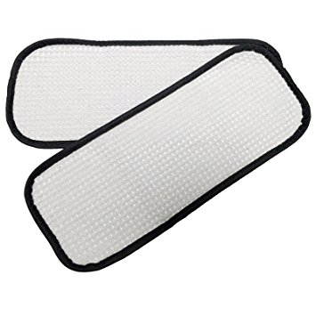 2 Washable Steam Mop Pads to fit Eureka Enviro 310A 311A 313A Replaces 60978 60980 60980A