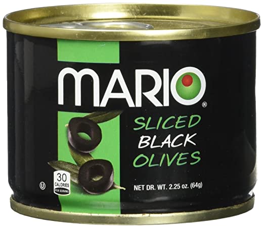 Mario Camacho Sliced Black Olives, 2.25 Ounce