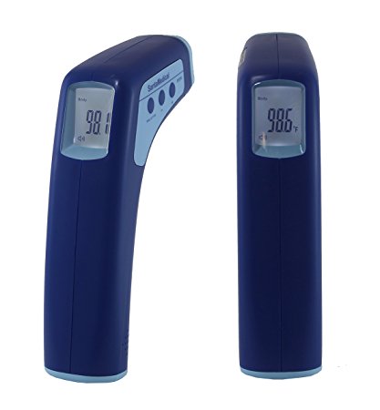 2-in-1 Professional Clinical RY210 Large LCD Non-contact Infrared Thermometer - Forehead and Surface