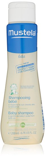 Mustela Baby Shampoo, 6.76 fl. oz.