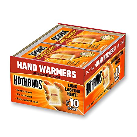 HotHands Hand Warmers with Free Carrying Pouch, 40 Piece