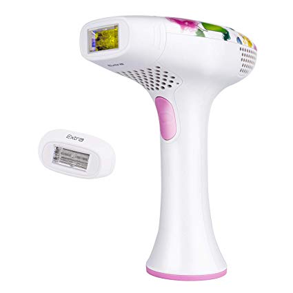 DEESS IPL Hair Removal Device GP585, 2-in-1 Permanent Hair Removal (HR AC), 350,000 Times Light Pulses Hair Removal System Home Use, with Built-in Skin analyzer, Corded Design.