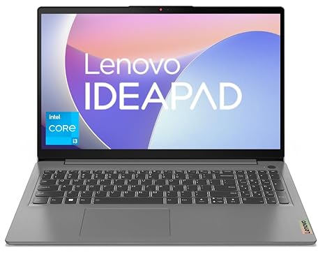 Lenovo IdeaPad 3 Intel Core i3-1215U 15.6 inch (39.6cm) FHD 250 Nits Laptop (8GB/256GB SSD/Windows 11/Office 2021/Alexa Built-in/3 Month Game Pass/Arctic Grey/1.62Kg), 82RK00XDIN