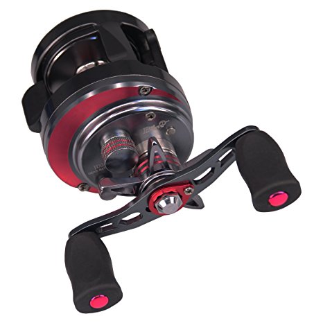 Himenlens JD CNC Integrated Carbon Fiber Brakes Anti-Corrosion Saltwater Boat Fishing Drum Reel