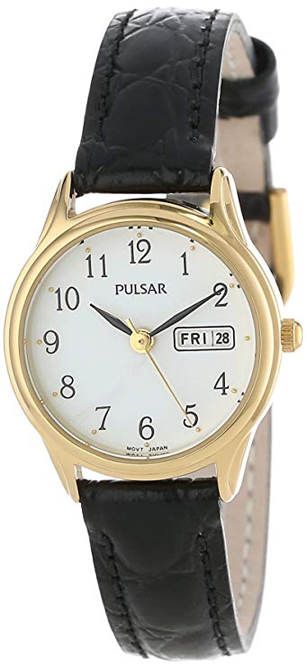 Pulsar Women's PXU012 Gold-Tone Stainless Steel Watch