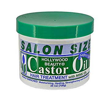 Hollywood Beauty Castor Oil Hair Treatment with Mink Oil, 25 Ounce