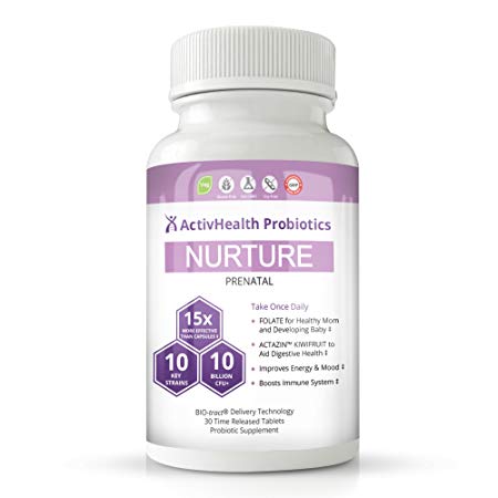 Organic Prenatal and Postatal Probiotics for Pregnant, Breastfeeding & Nursing Moms - Doctors Approved Women's Multivitamin with 150 Billion CFU Efficacy and Folic Acid & Kiwifruit!