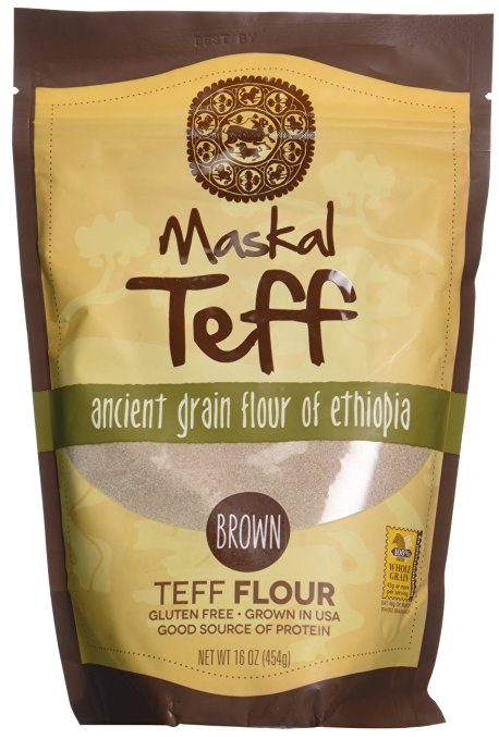 Maskal Teff Brown Flour, 16 Ounce