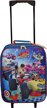 Disney Junior Mickey And The Roadster Racers 15" Collapsible Wheeled Pilot Case - Rolling Luggage