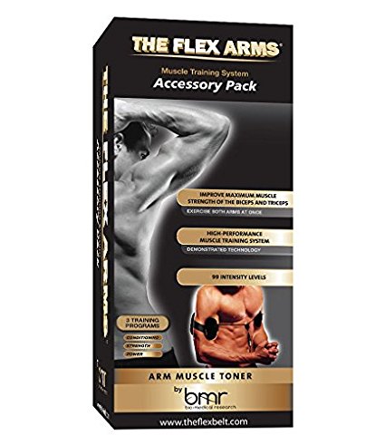 THE FLEX ARMS Accessory Pack - Bicep and Tricep Muscle Toner (requires THE FLEX BELT Controller - sold seperately)