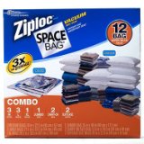 Ziploc Space Bag 12 Vacuum Seal Bags Super Value Pack