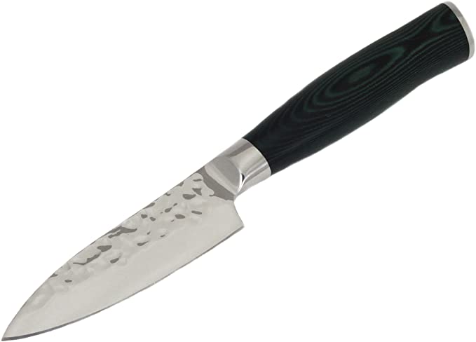 Chef Craft Elite German Paring Knife, 10.75 inch, Stainless Steel/Black