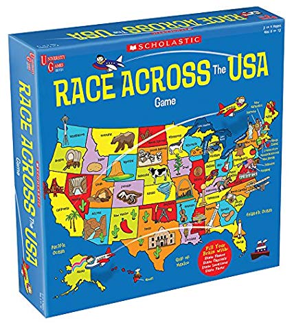 Scholastic Race Across the USA Game