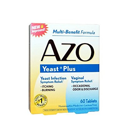 AZO Yeast Plus tablets, 60 ea