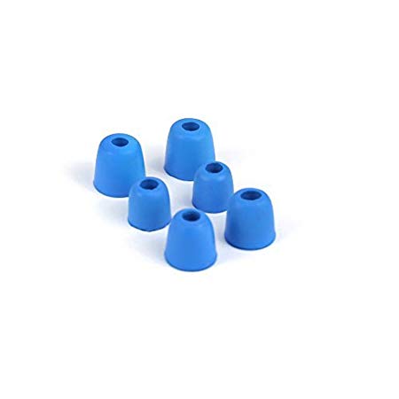 KZ 3 Paris L M S Size Replacement Foam Eartips Earbuds Memory Eartips Replacement for In-Ear Earphones Blue