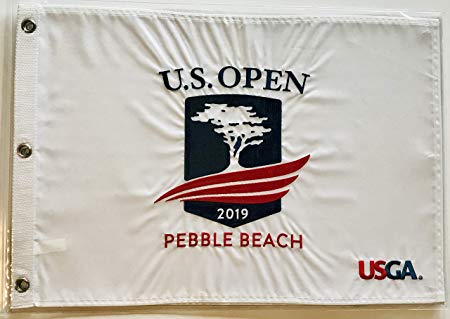 2019 u.s. open golf flag pebble beach embroidered logo new pga