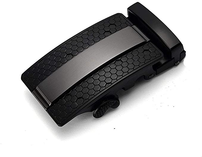 XDeer Ratchet Belt Buckle Only for Belt Strap 1 3/8", Automatic Slide Click Buckle 40mm