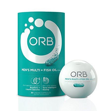 Orb Men's Multi   Fish Oil, 30 Count