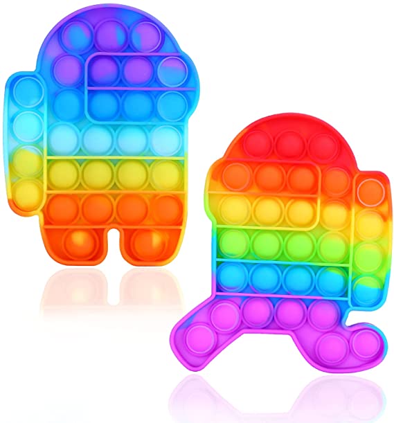 BRIGHT MOON Bubble Pop Fidget Sensory Toy Bubble Sensory Fidget Toy Pack Sensory Toys for Children ( 2 pcs )