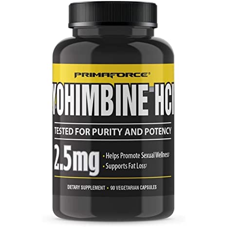 Primaforce Yohimbine HCl (2.5 mg) -90 Veggie Caps