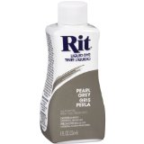 Rit Dye Liquid Dye Bottle 8-Ounce Pearl Gray