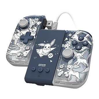 HORI Split Pad Compact Attachment Set (Eevee) for Nintendo Switch - Officially Licensed By Nintendo and The Pokémon Company International