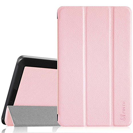 Fintie Slim Shell Case for Fire HD 6 - Ultra Slim Lightweight Cover with Auto Sleep / Wake Feature (will only fit Amazon Kindle Fire HD 6, 6-Inch HD Display Tablet 2014 Release), Pink