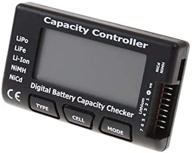 FLY RC CellMeter-7 Digital Battery Capacity Checker Controller Tester for LiPo/Life/Li-ion/NiMH/Nicd
