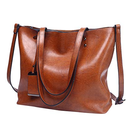 Ladies Leather Tote Purses Handbags Top Handle Bag Hobo Shoulder Crossbody Bags
