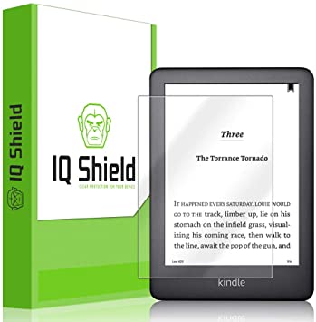 IQ Shield Screen Protector Compatible with Amazon Kindle (6 inch, 2019) LiquidSkin Anti-Bubble Clear Film