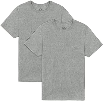 Fruit of the Loom Men's Eversoft Cotton T Shirts, Breathable & Moisture Wicking with Odor Control, Sizes S-4x