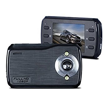 Lecmal Car Camera Dash Cam , HD Cam Recorder , Dash Cam With Motion Detection , Car DVR Dash Cam With Night Vision , Dash Camera With Motion Sensor Support up to 32GB (not included) - Black